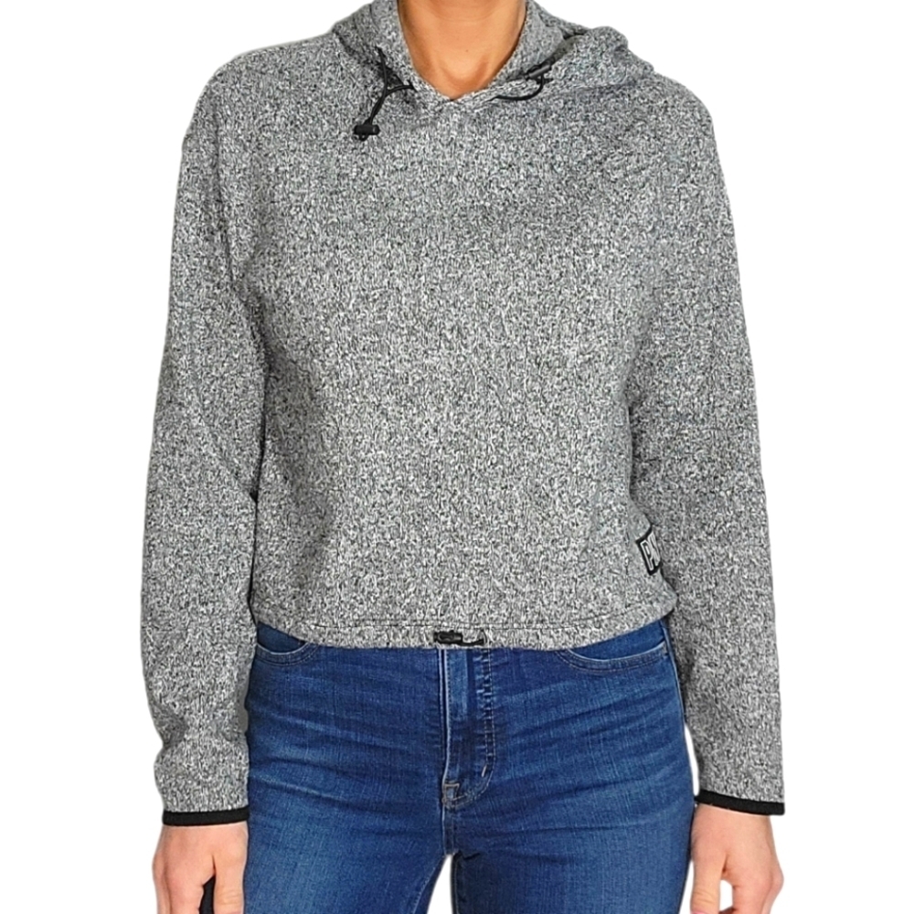 Pink by VS Pullover Hoodie Sweater Size Small Grey